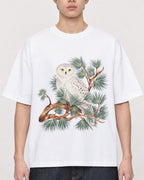 Mockup Boxy Heavyweight Tee White male close-up 01