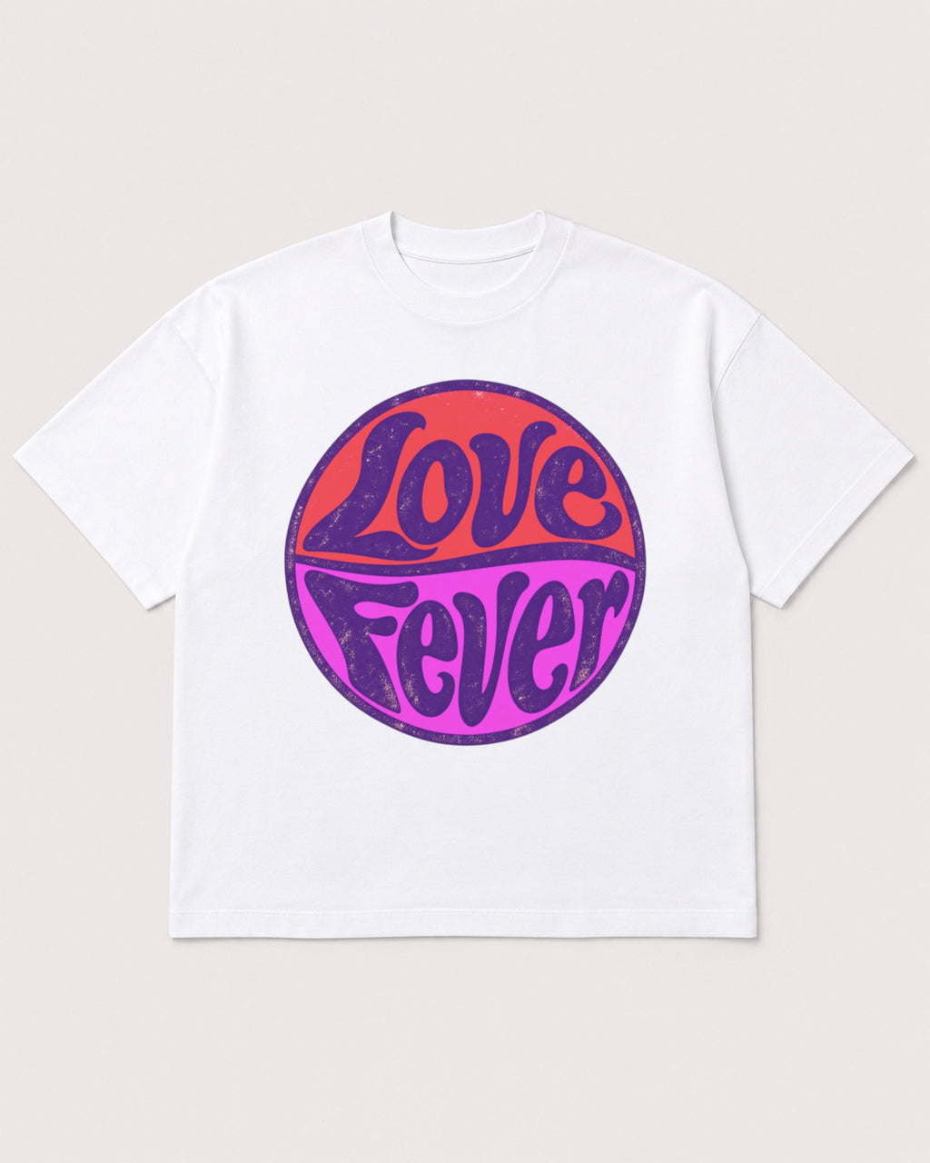 Mockup Boxy Heavyweight Tee White product