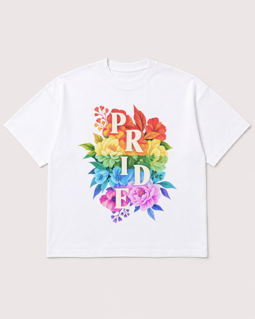 Mockup Boxy Heavyweight Tee White product
