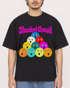 Mockup Boxy Heavyweight Tee Black male close-up 02
