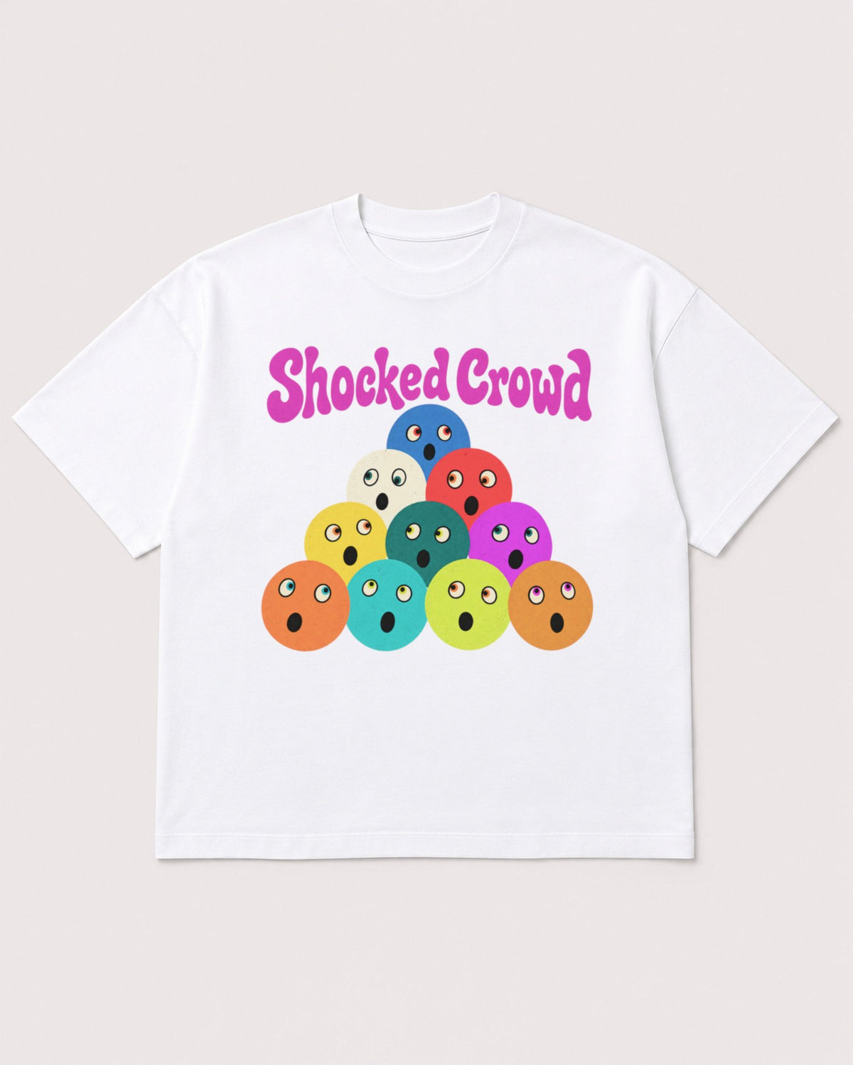 Mockup Boxy Heavyweight Tee White product