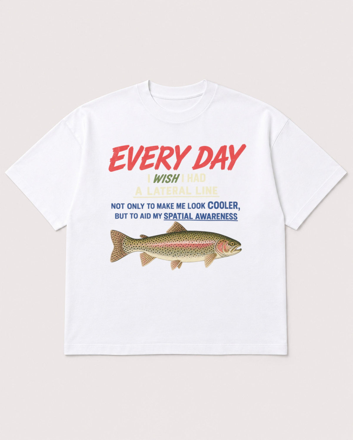 Mockup Boxy Heavyweight Tee White product