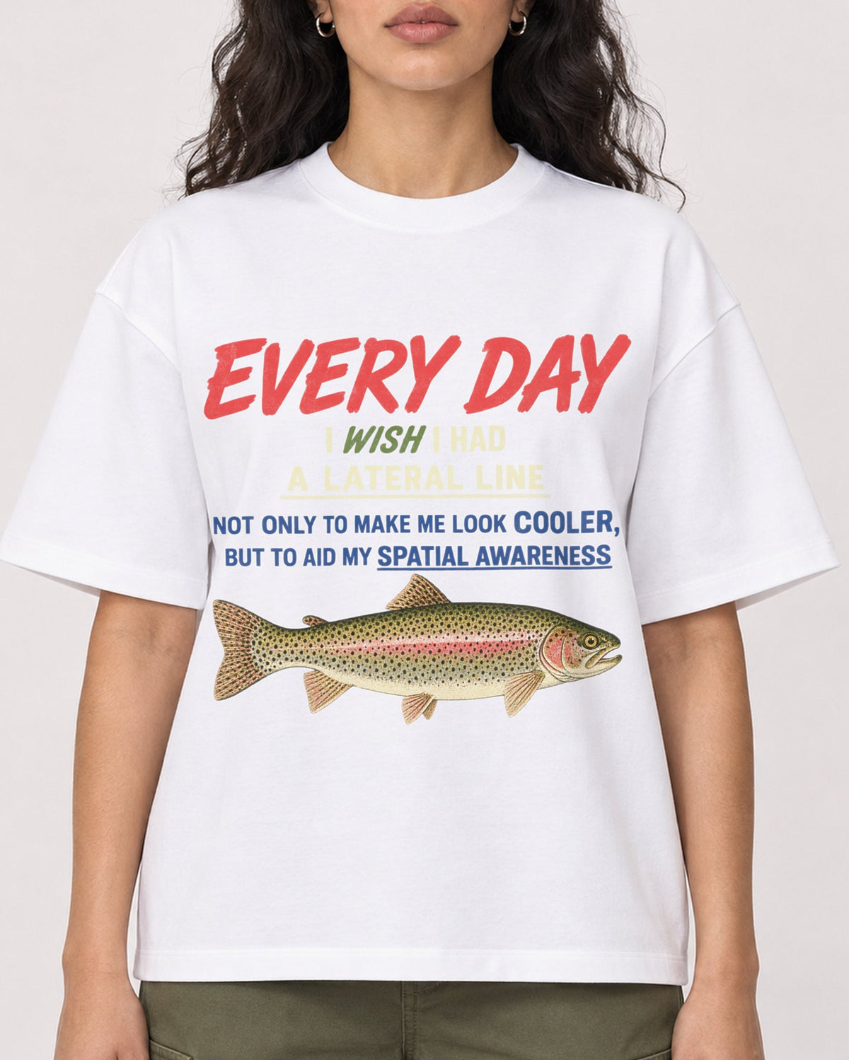 Mockup Boxy Heavyweight Tee White female close-up 07
