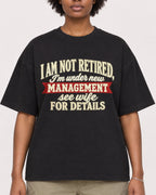 Mockup Boxy Heavyweight Tee Black female close-up 14