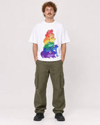 Mockup Boxy Heavyweight Tee White male full-body 09