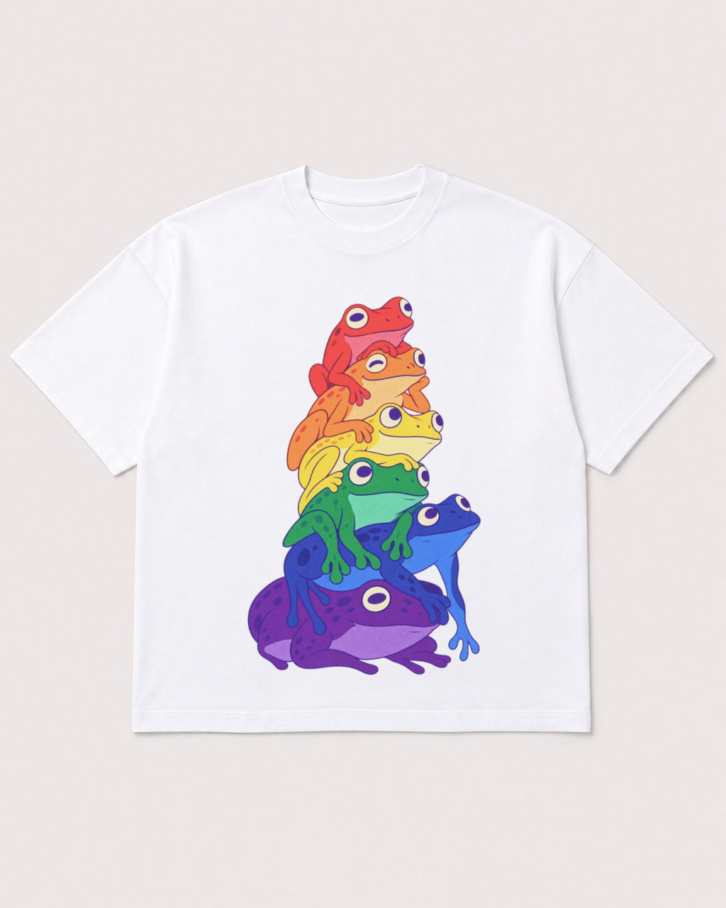 Mockup Boxy Heavyweight Tee White product