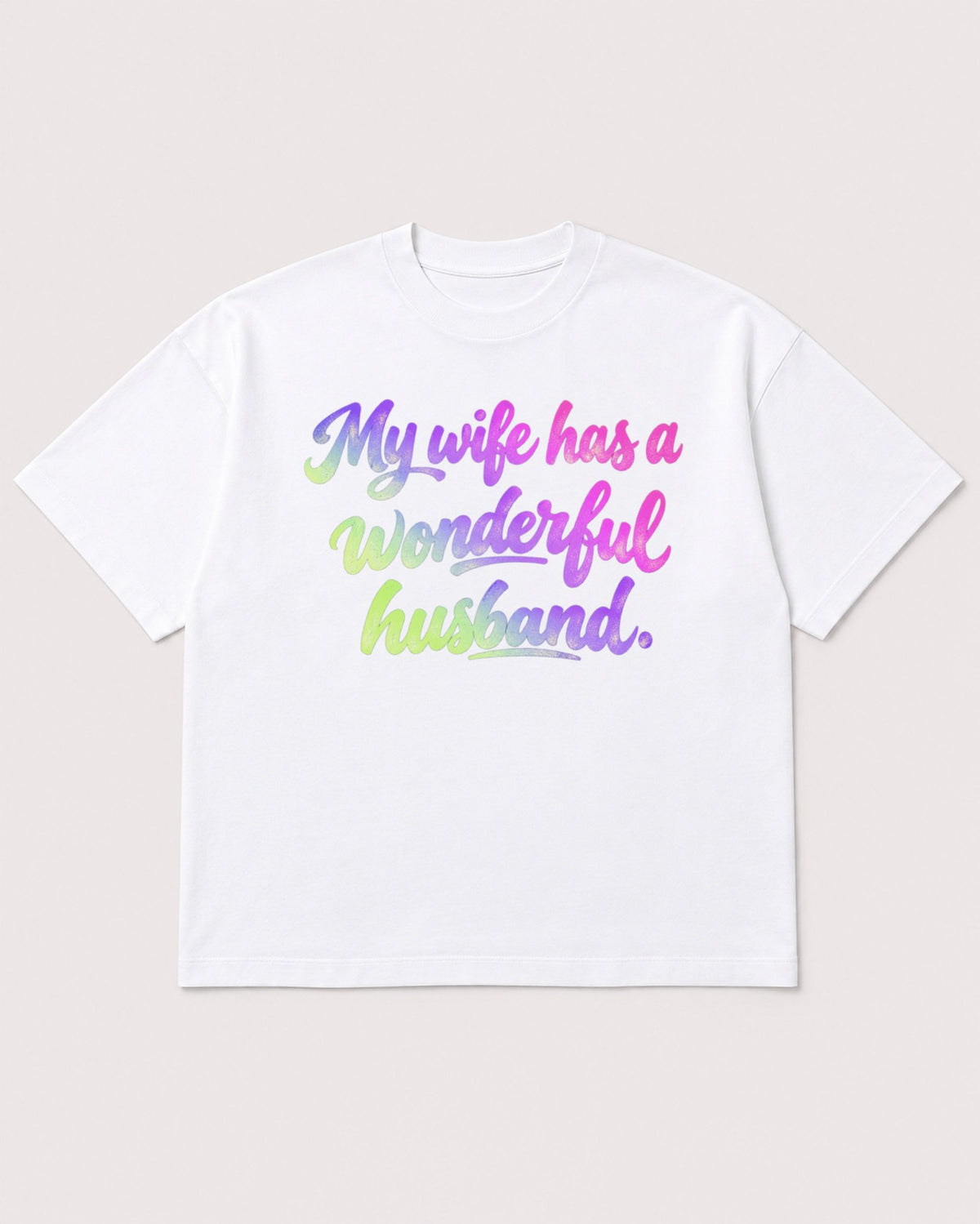 Mockup Boxy Heavyweight Tee White product