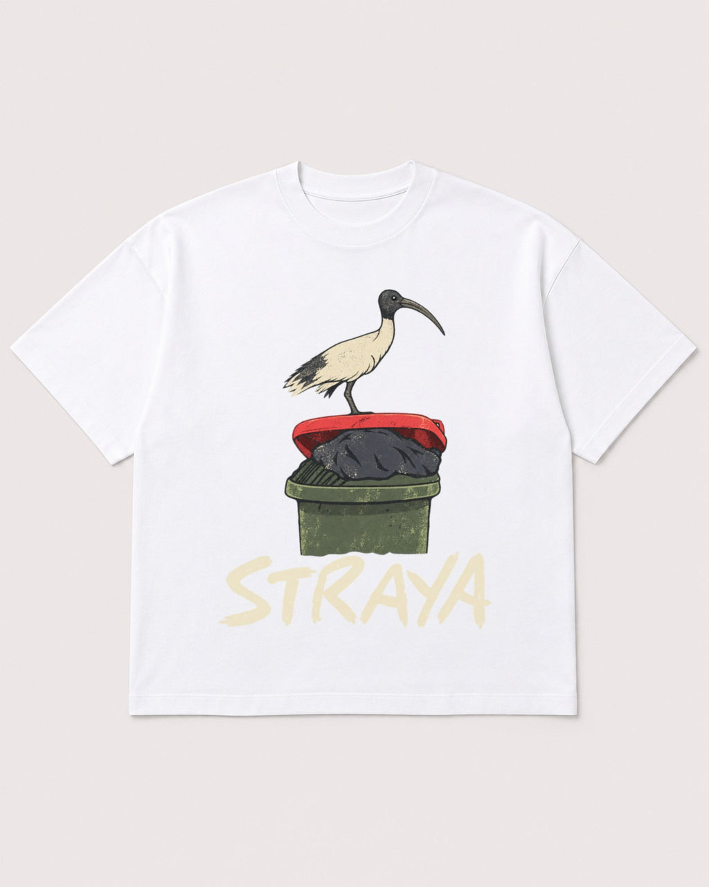 Mockup Boxy Heavyweight Tee White product