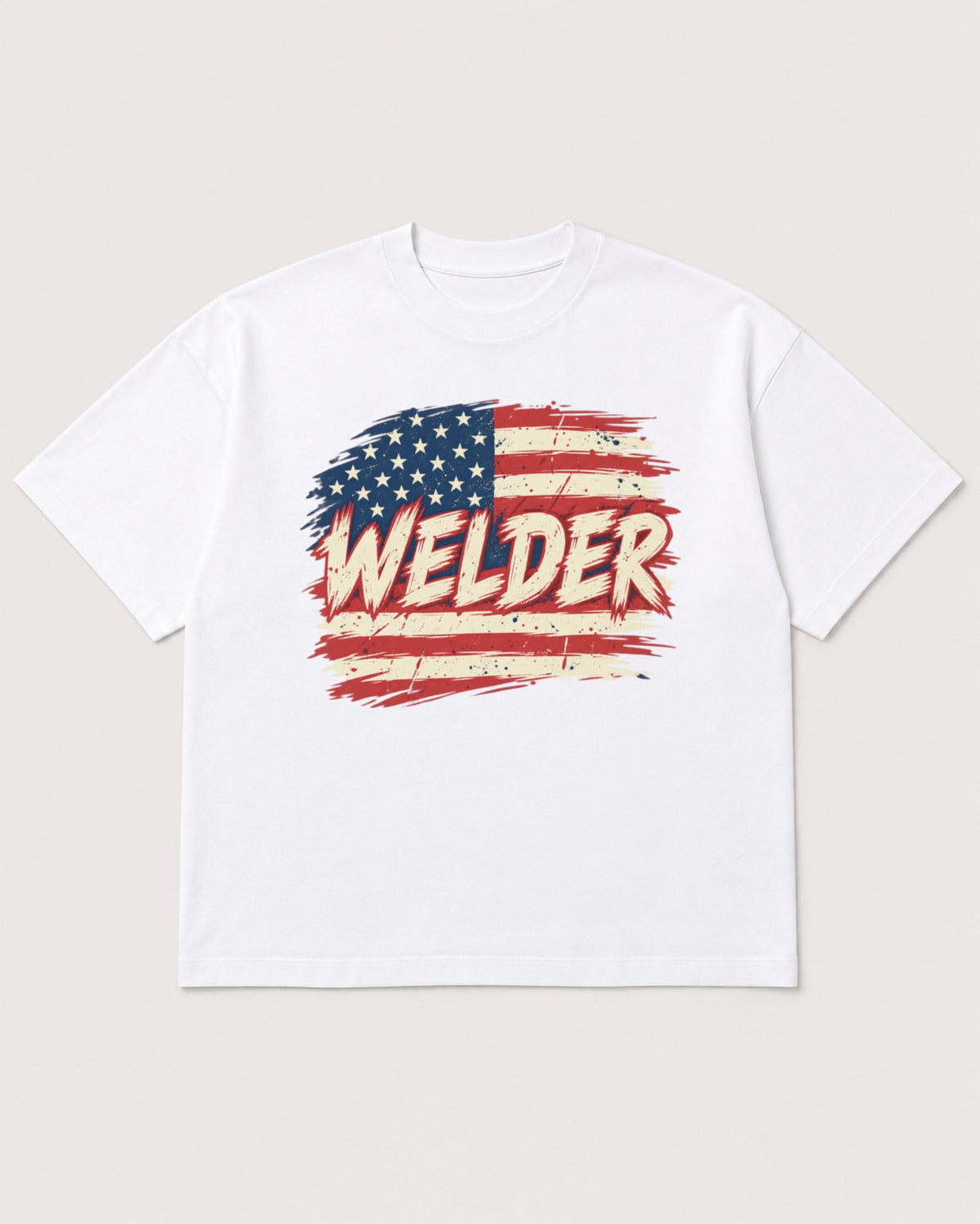 Mockup Boxy Heavyweight Tee White product