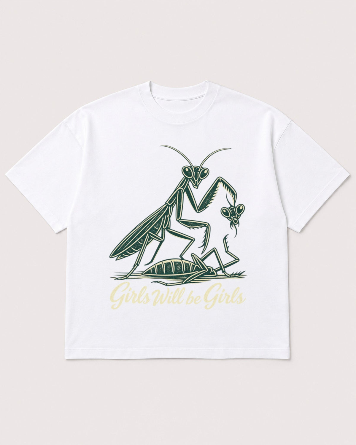 Mockup Boxy Heavyweight Tee White product