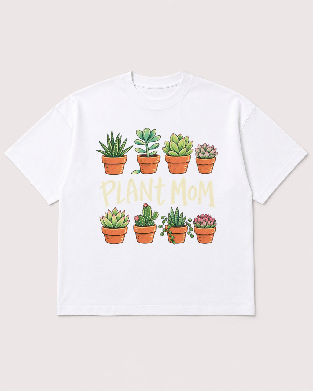 Mockup Boxy Heavyweight Tee White product