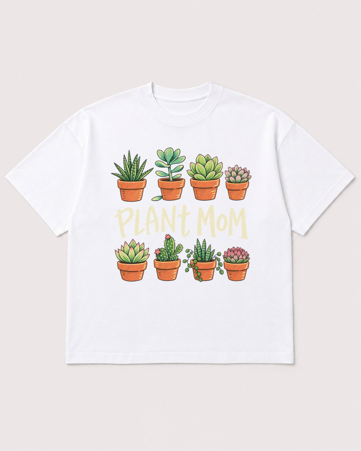 Mockup Boxy Heavyweight Tee White product