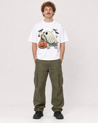 Mockup Boxy Heavyweight Tee White male full-body 09