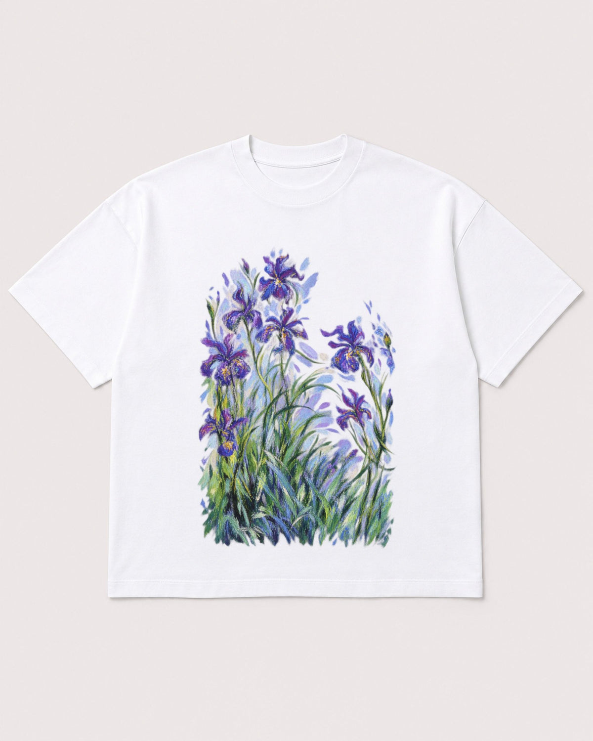 Mockup Boxy Heavyweight Tee White product