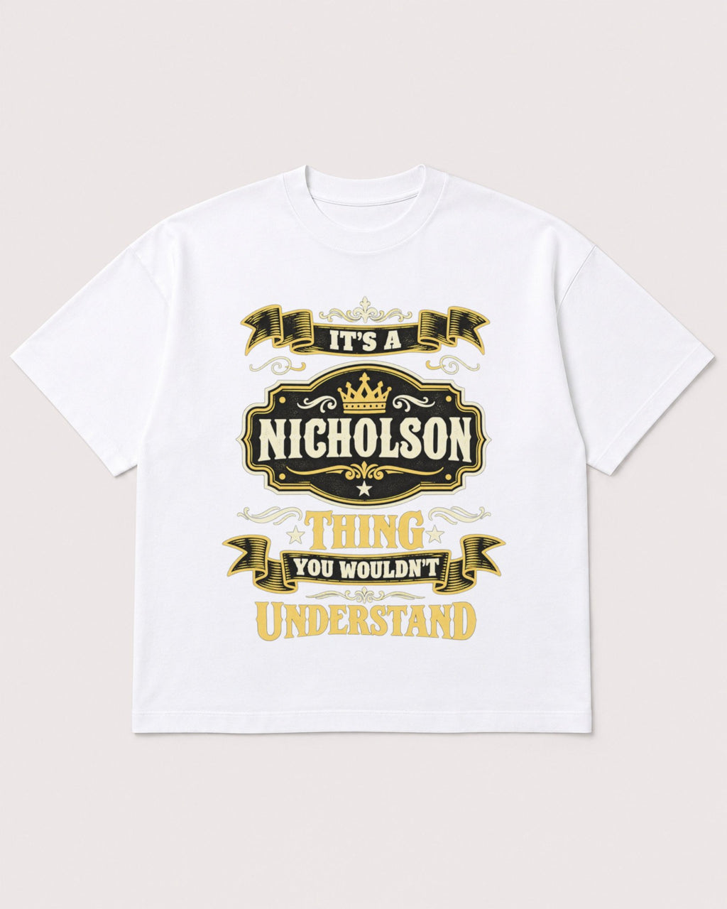 Mockup Boxy Heavyweight Tee White product