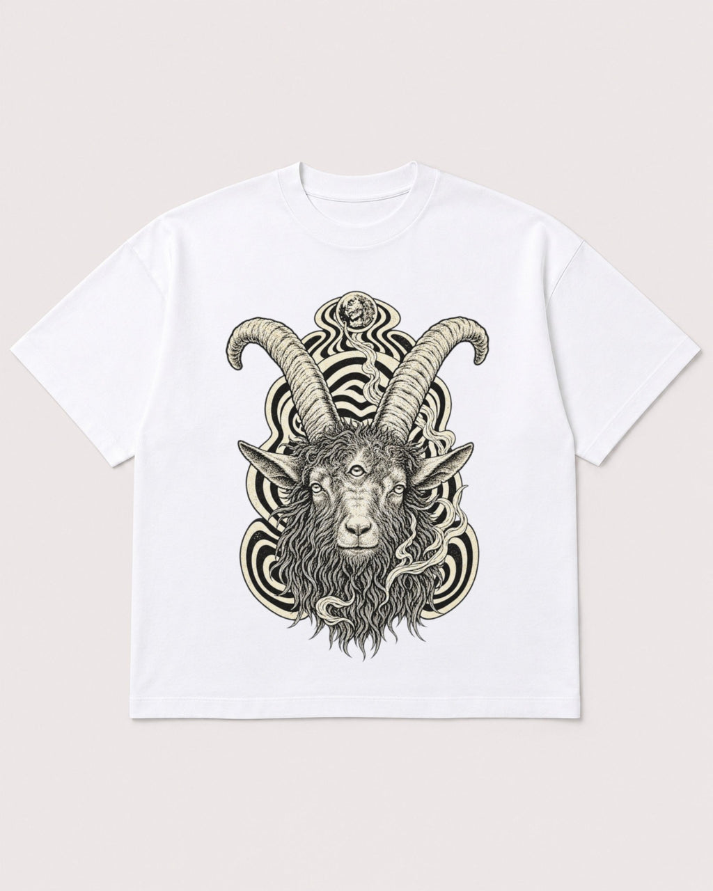 Mockup Boxy Heavyweight Tee White product
