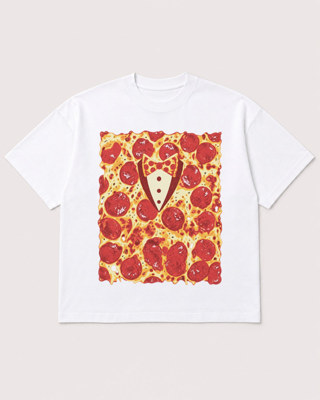 Mockup Boxy Heavyweight Tee White product