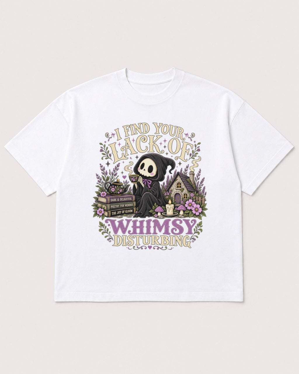 Mockup Boxy Heavyweight Tee White product