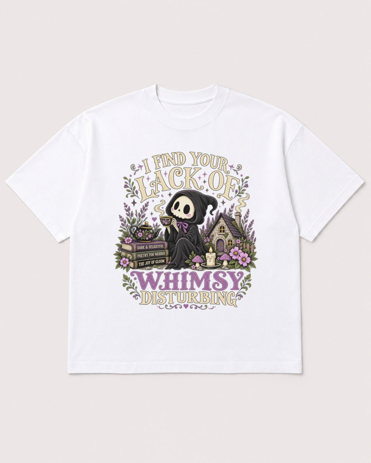 Mockup Boxy Heavyweight Tee White product