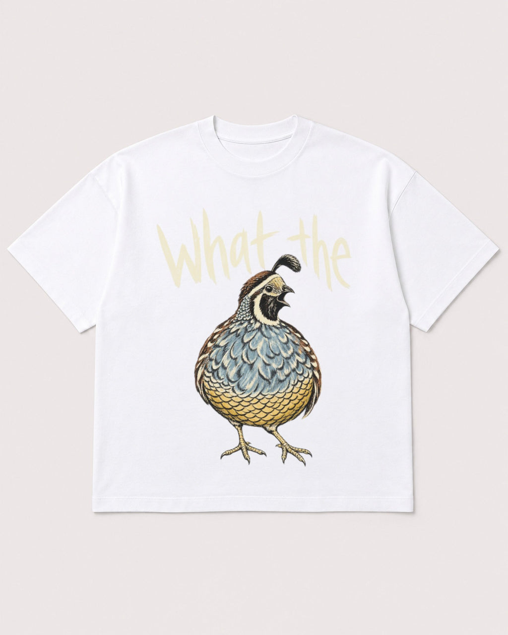 Mockup Boxy Heavyweight Tee White product