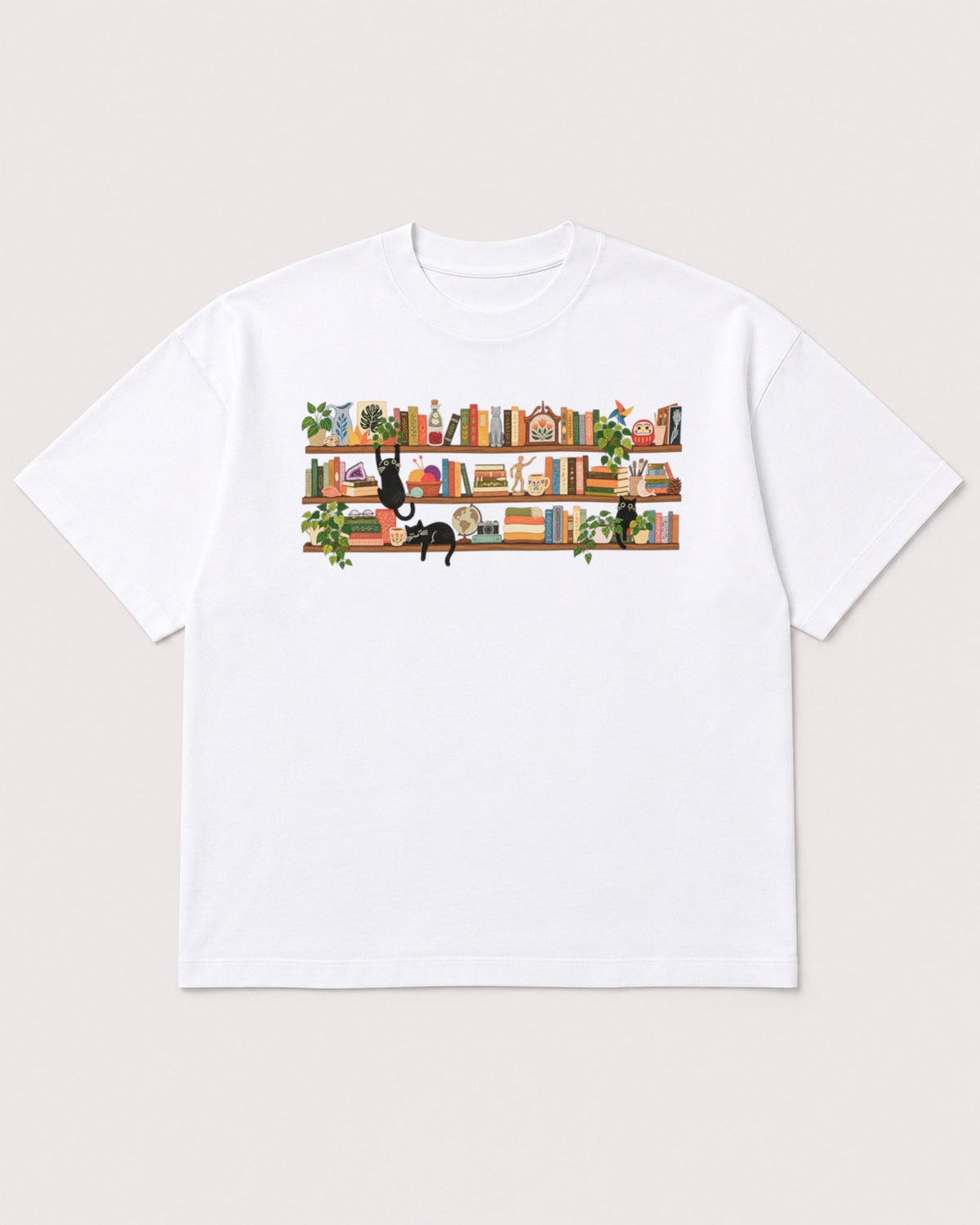 Mockup Boxy Heavyweight Tee White product