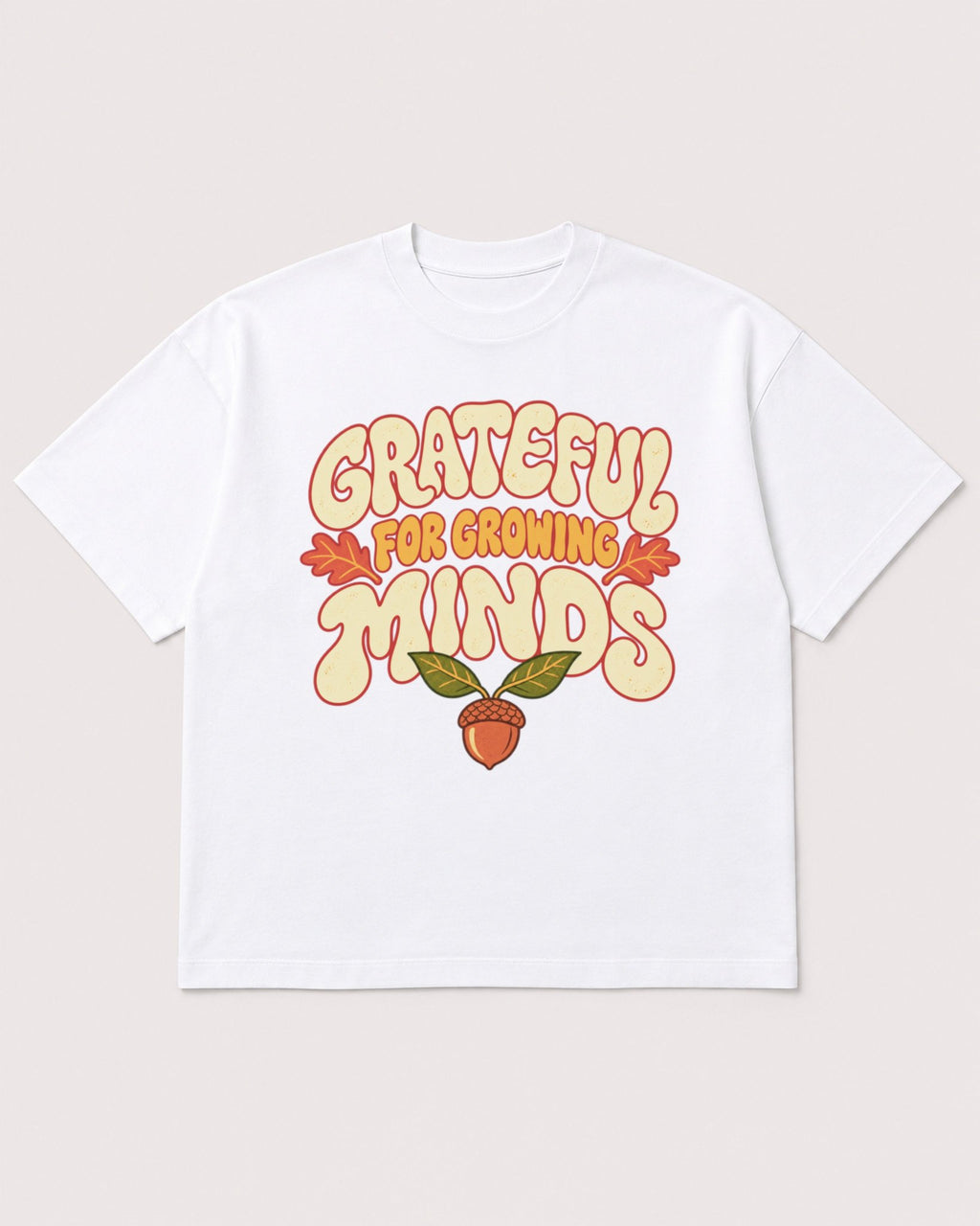 Mockup Boxy Heavyweight Tee White product
