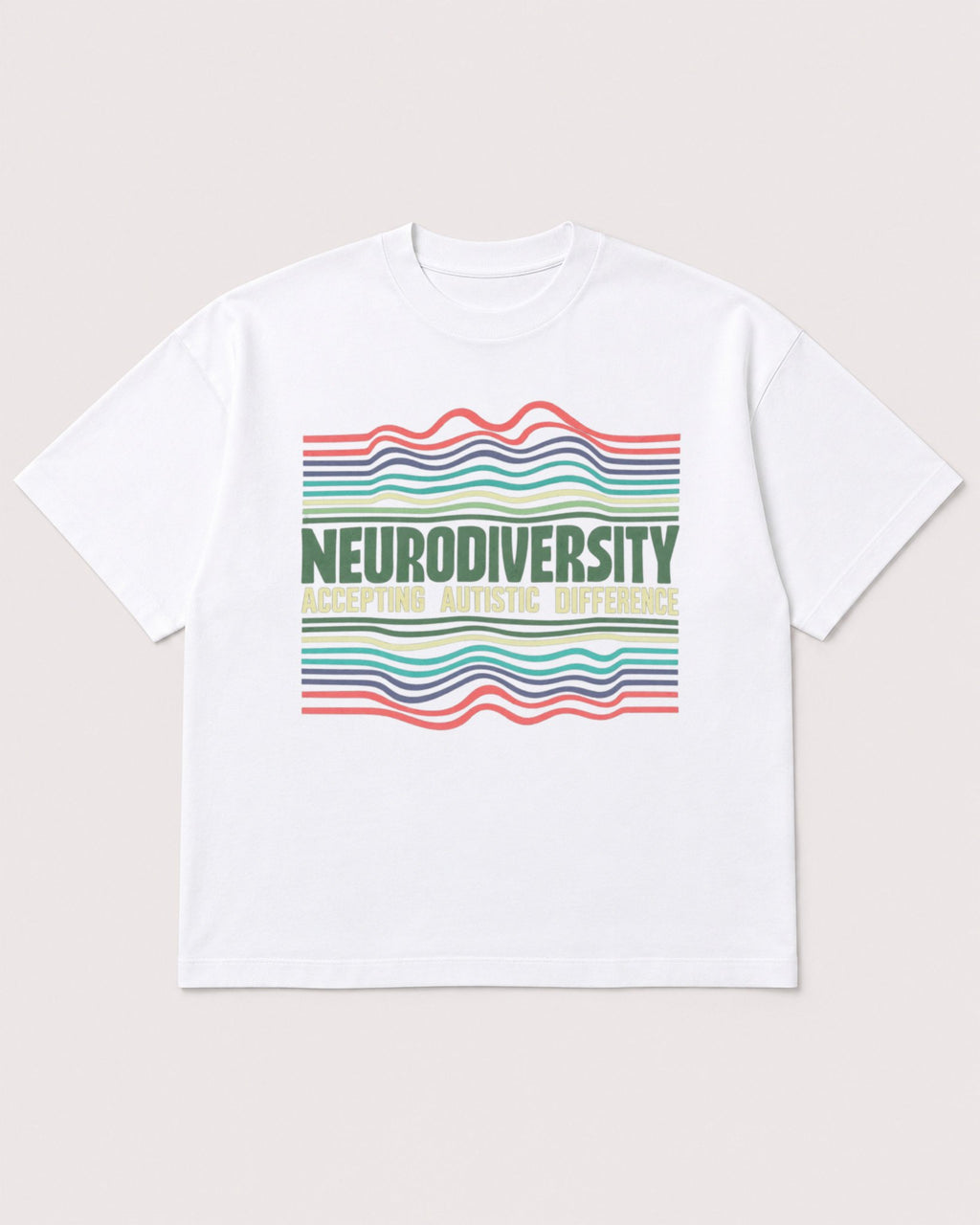 Mockup Boxy Heavyweight Tee White product
