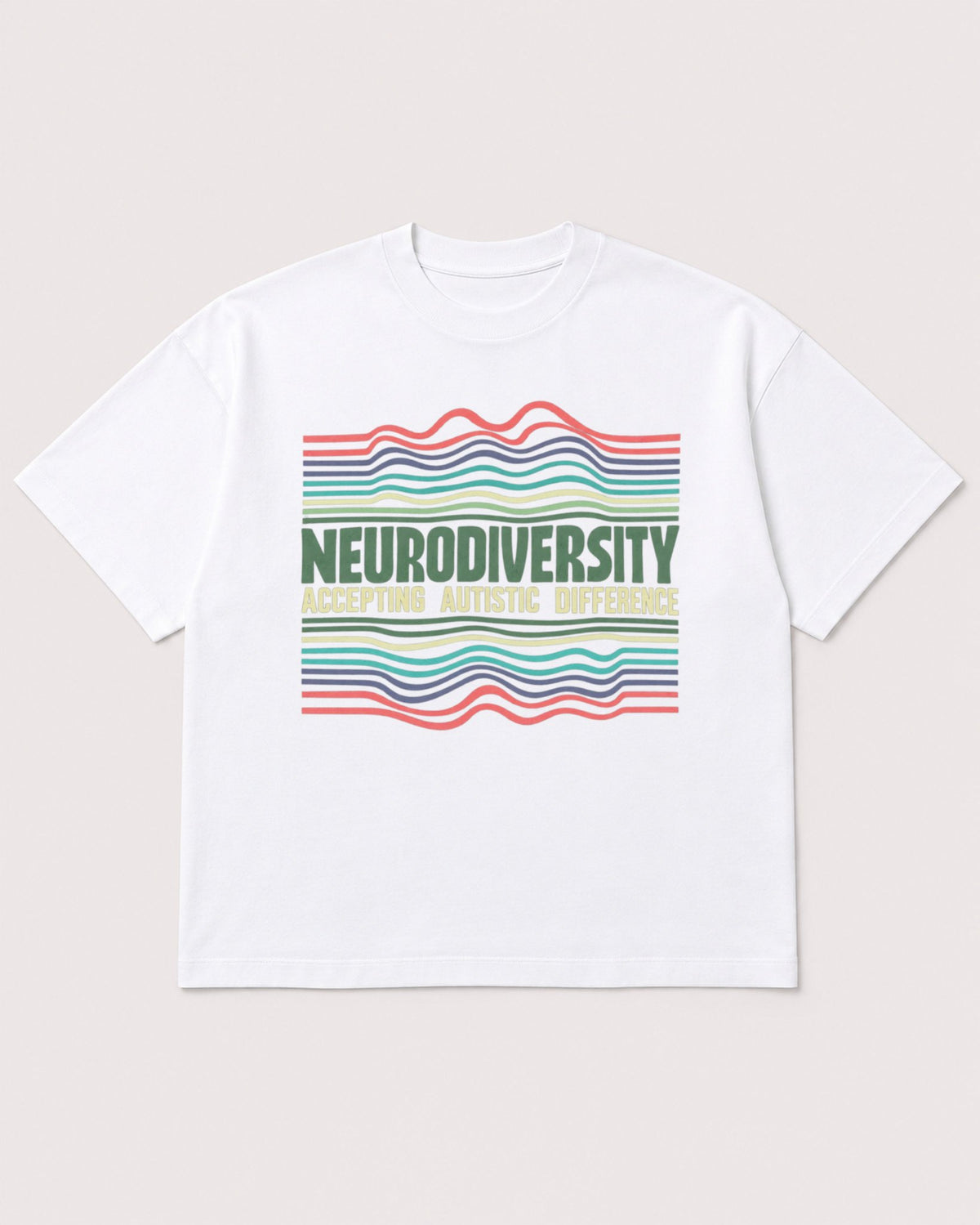 Mockup Boxy Heavyweight Tee White product