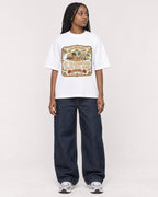 Mockup Boxy Heavyweight Tee White female full-body 04