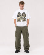 Mockup Boxy Heavyweight Tee White male full-body 19