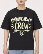 Mockup Boxy Heavyweight Tee Black male close-up 01