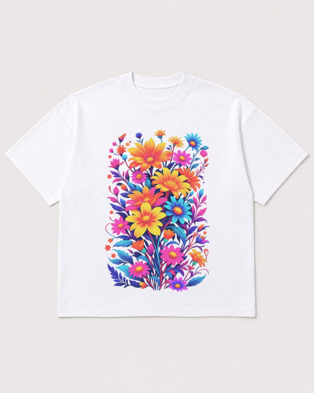 Mockup Boxy Heavyweight Tee White product