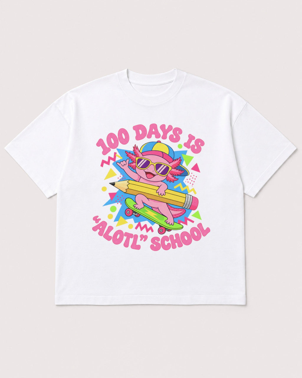 Mockup Boxy Heavyweight Tee White product