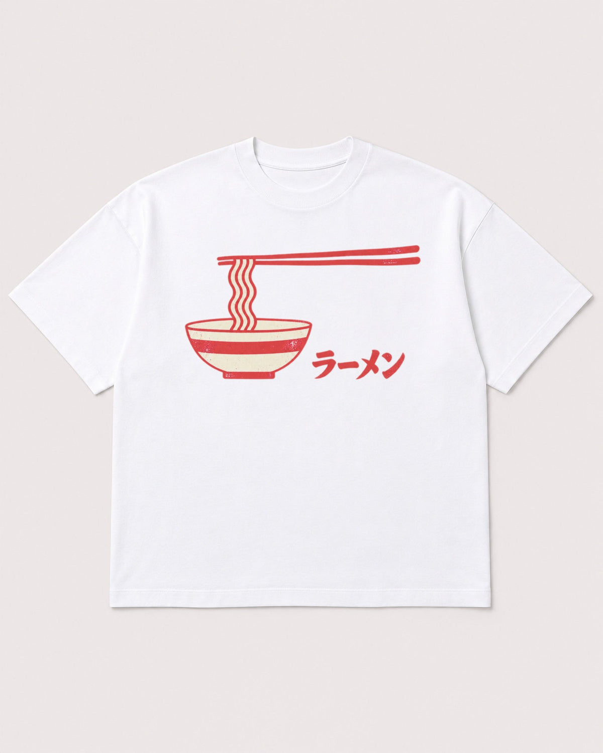Mockup Boxy Heavyweight Tee White product