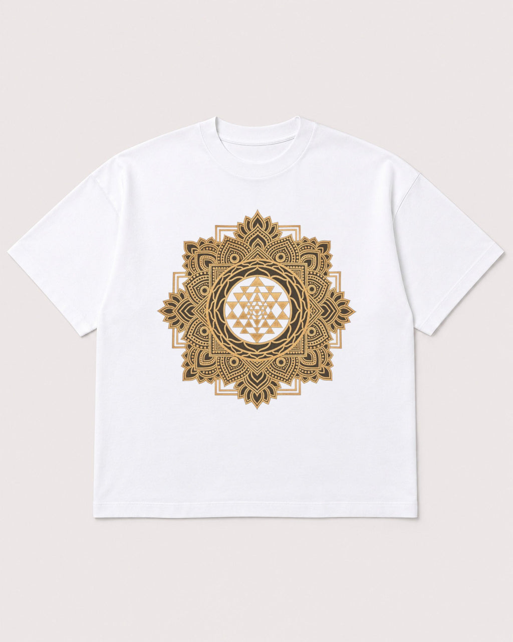 Mockup Boxy Heavyweight Tee White product