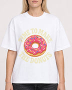 Mockup Boxy Heavyweight Tee White female close-up 08