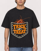 Mockup Boxy Heavyweight Tee Black male close-up 06