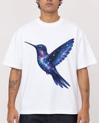 Mockup Boxy Heavyweight Tee White male close-up 06