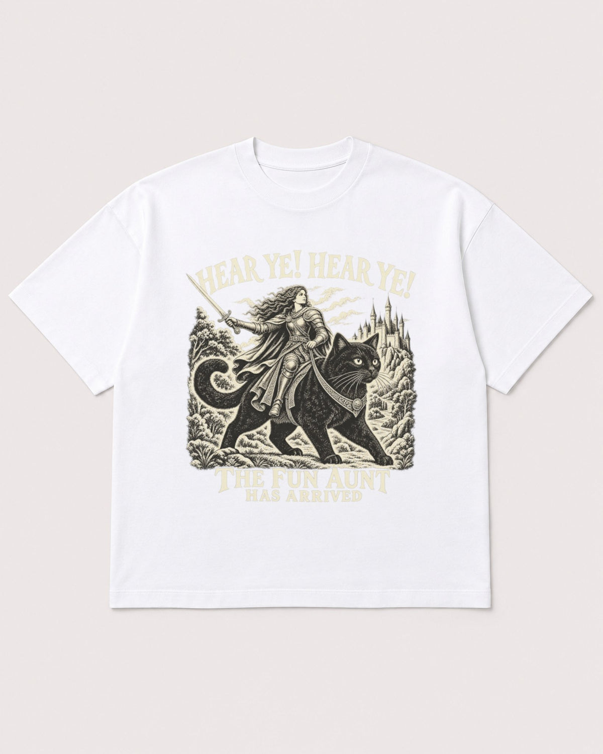 Mockup Boxy Heavyweight Tee White product