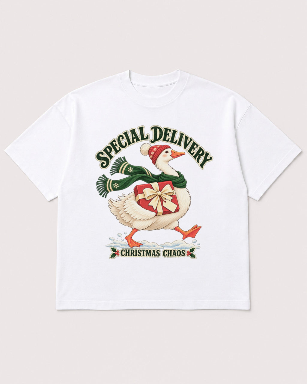 Mockup Boxy Heavyweight Tee White product