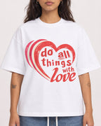 Mockup Boxy Heavyweight Tee White female close-up 06