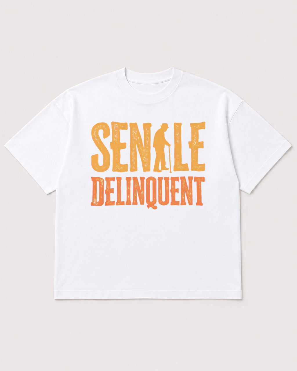 Mockup Boxy Heavyweight Tee White product