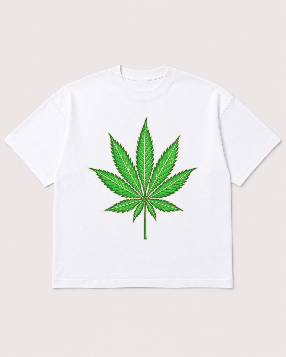 Mockup Boxy Heavyweight Tee White product