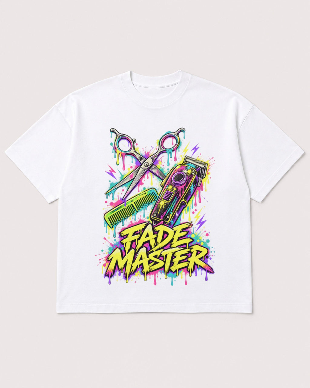 Mockup Boxy Heavyweight Tee White product