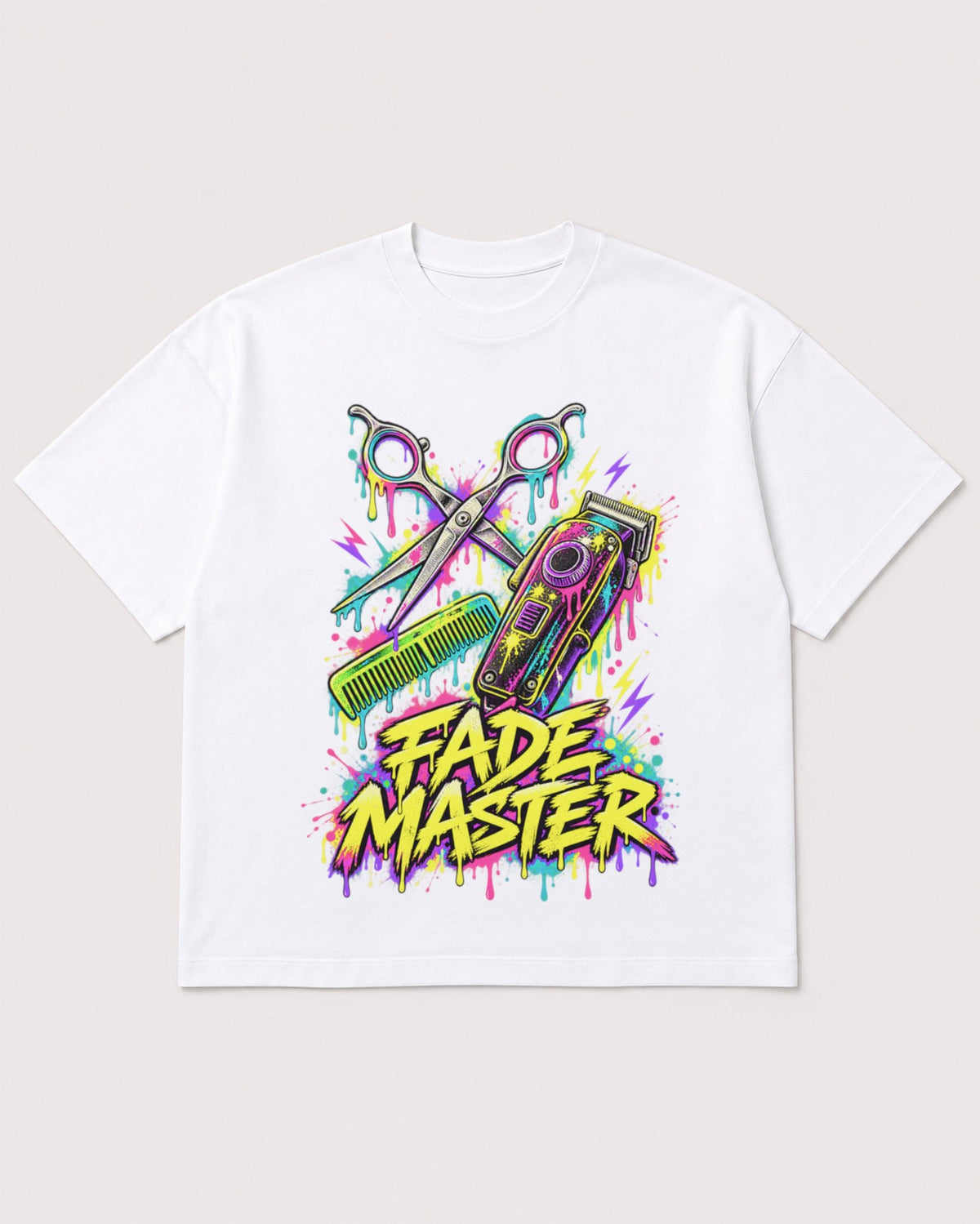 Mockup Boxy Heavyweight Tee White product