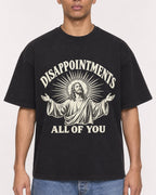 Mockup Boxy Heavyweight Tee Black male close-up 50