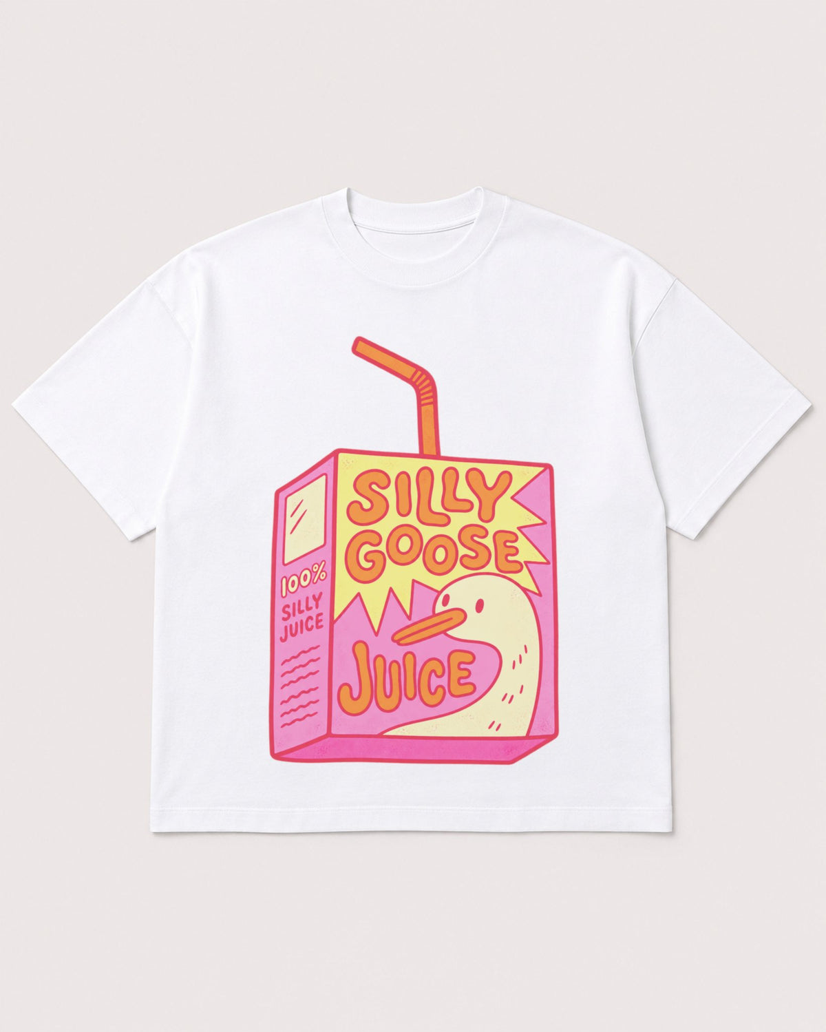Mockup Boxy Heavyweight Tee White product