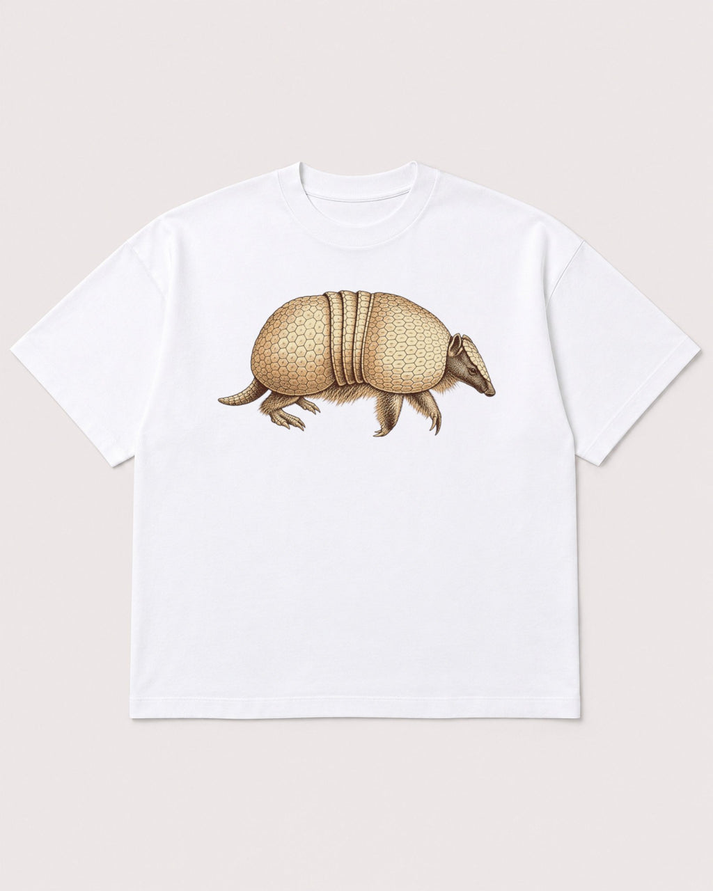 Mockup Boxy Heavyweight Tee White product
