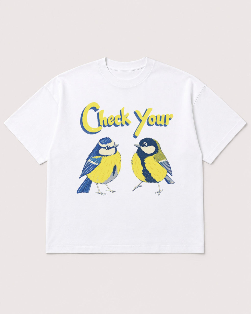 Mockup Boxy Heavyweight Tee White product