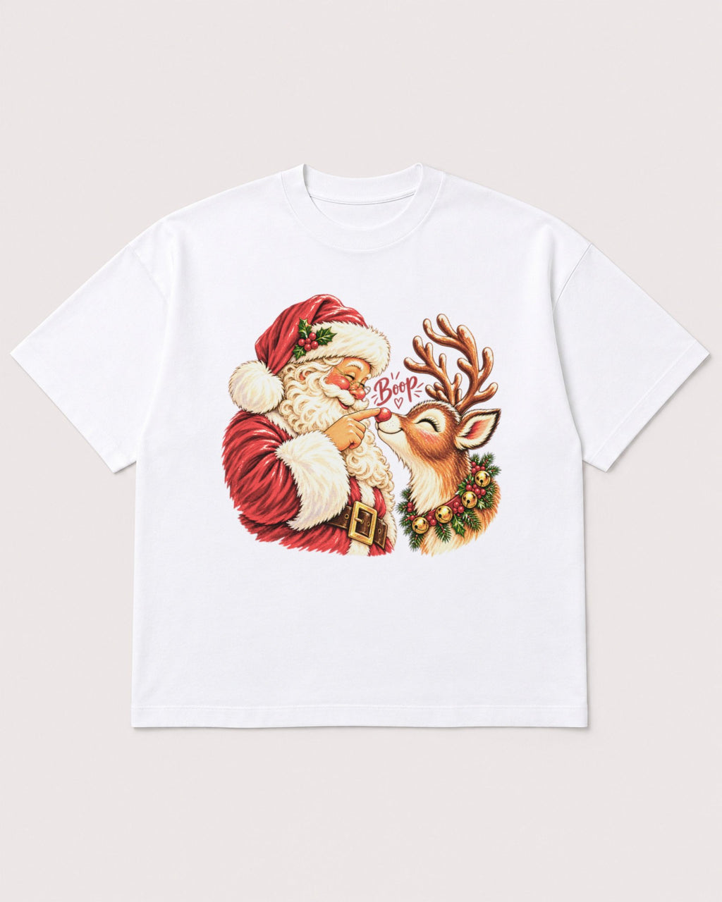 Mockup Boxy Heavyweight Tee White product